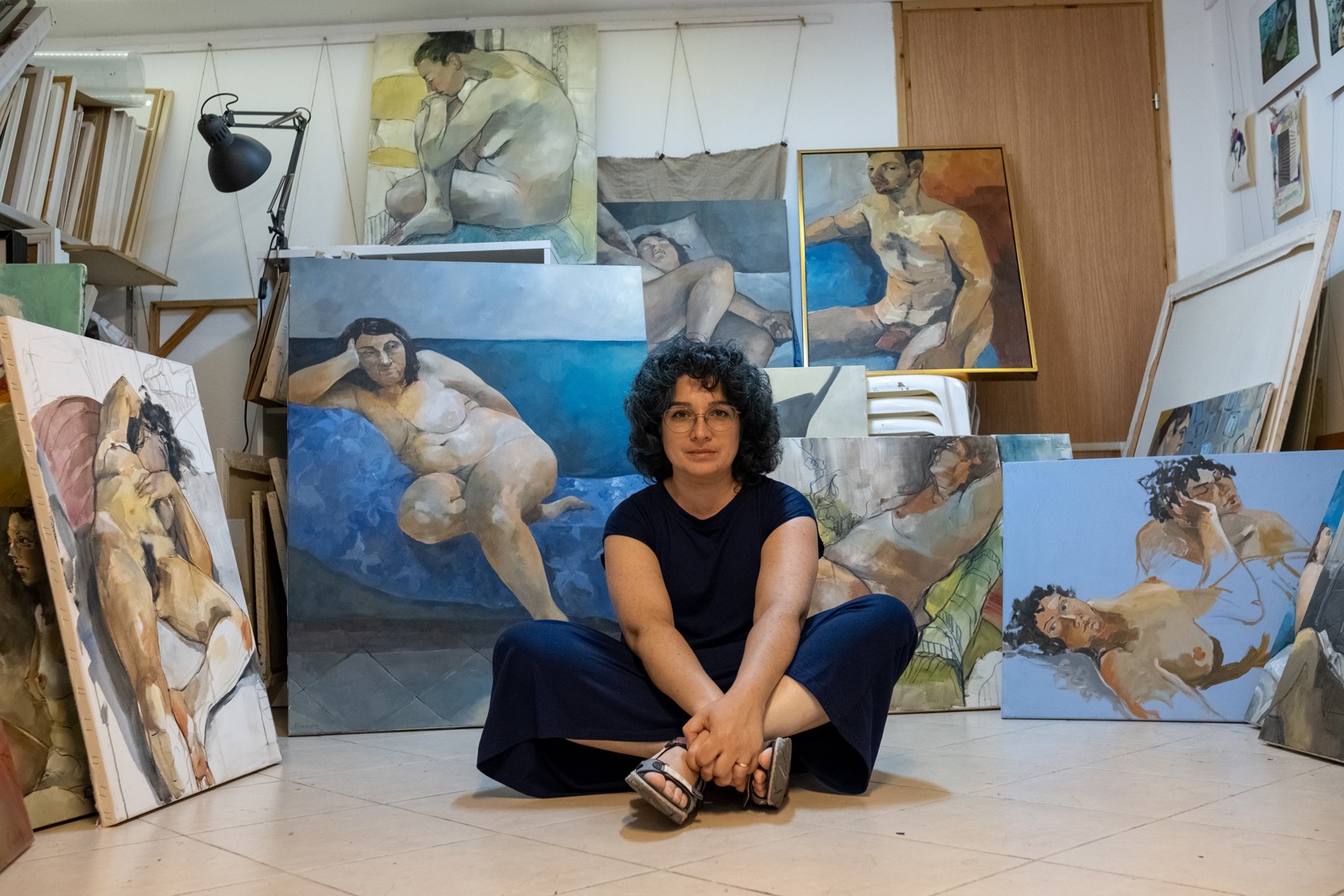 משפצים את הסטודיו של אולגה