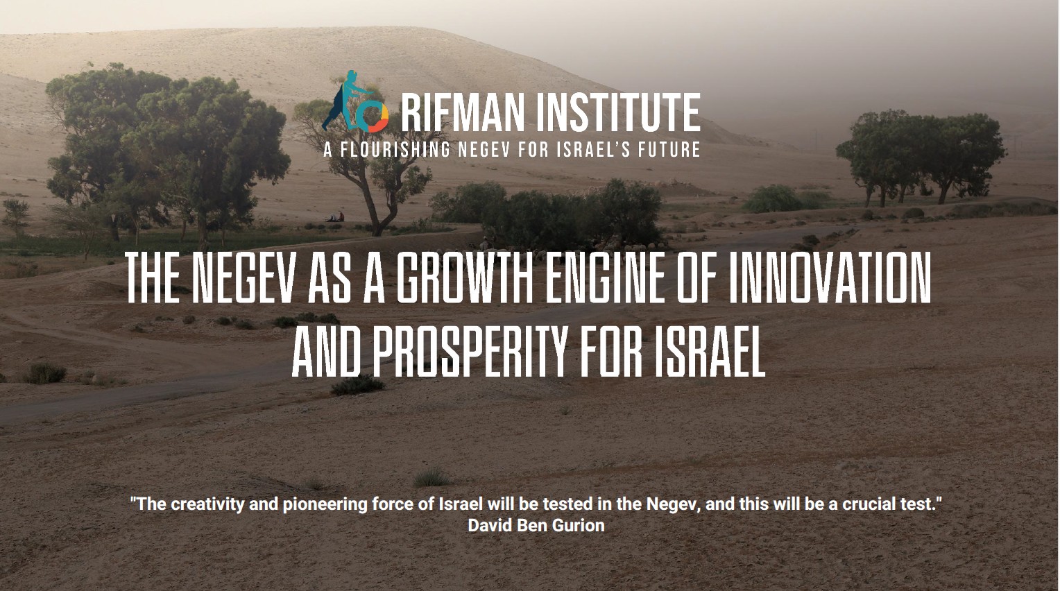 Rifman Institute Primary Campaign